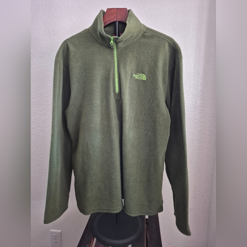 The North Face Men's Green Fleece Sweater